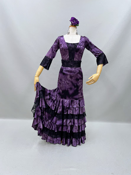 楽天市場】黒フラメンコ衣装 1点もの中古フラメンコ衣装ハイクオリティ