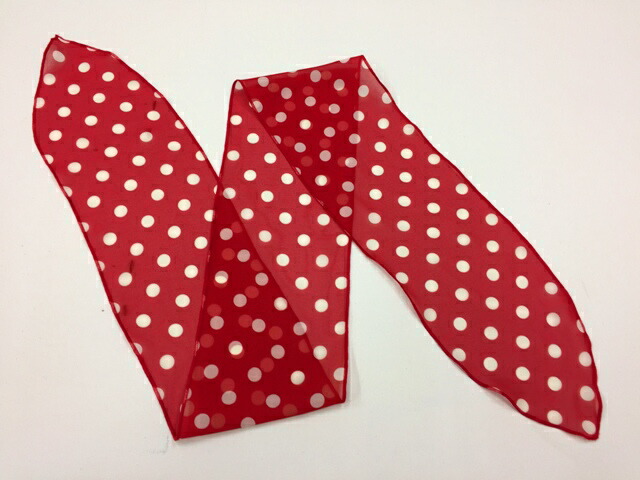 楽天市場】水玉ボウタイ ボウタイ ボータイ スカーフ 水玉 ドット柄