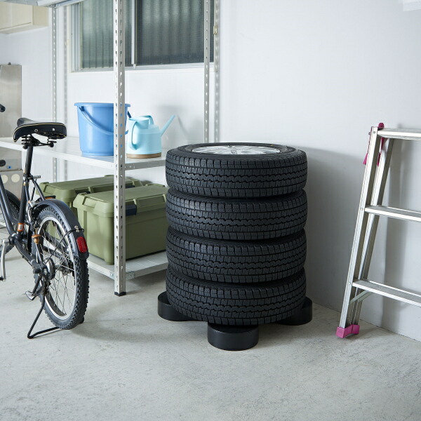 楽天市場】伸晃 Belca タイヤパレット TP-BK1T (幅70×奥行70×高さ7cm