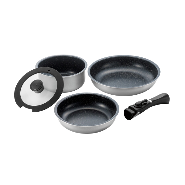 楽天市場】パール金属 フライパン 鍋 5点セット IH対応 マーブル