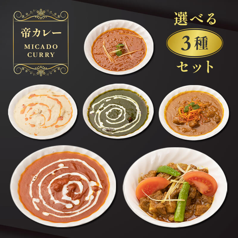 カレー選べる3種類インドカレー高級カレー美味しい帝カレー全10種類電子レンジギフトレトルトお中元野菜キーマベジタブルチキンバタートマトほうれん草チーズスパイシーブナ牛肉辛口ヨーグルトナンチキンカレー旨味