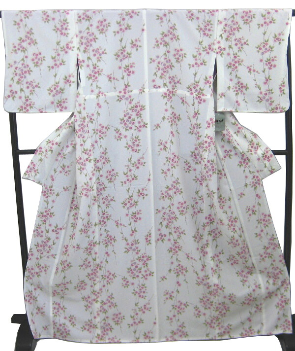 【新品】女袷 山本寛斎 小紋(洗える着物）