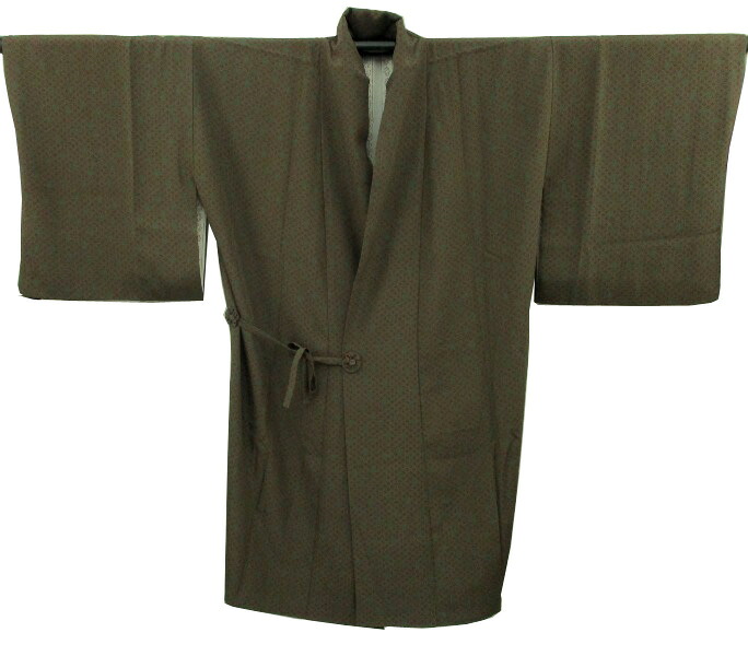 【中古】中古美品 女袷 道中着(正絹)