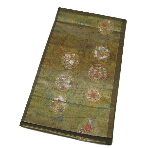 【中古】中古美品 六通柄 高級袋帯(正絹）｜なかひがし商店