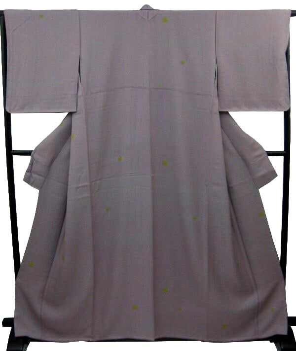 【新品】　女袷　小紋 着物（正絹 幅広サイズ）｜なかひがし商店