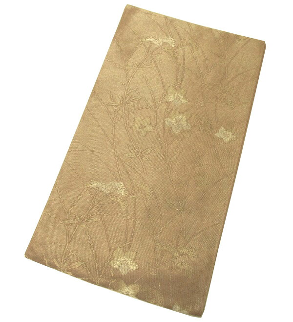 【中古】中古美品 夏物 六通柄 紗 高級袋帯(正絹）｜なかひがし商店