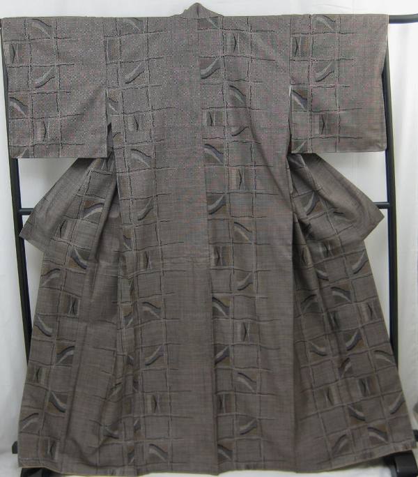 楽天市場】☆紬の原田本場泥大島紬 9マルキ猫の絣 袷着物【中古