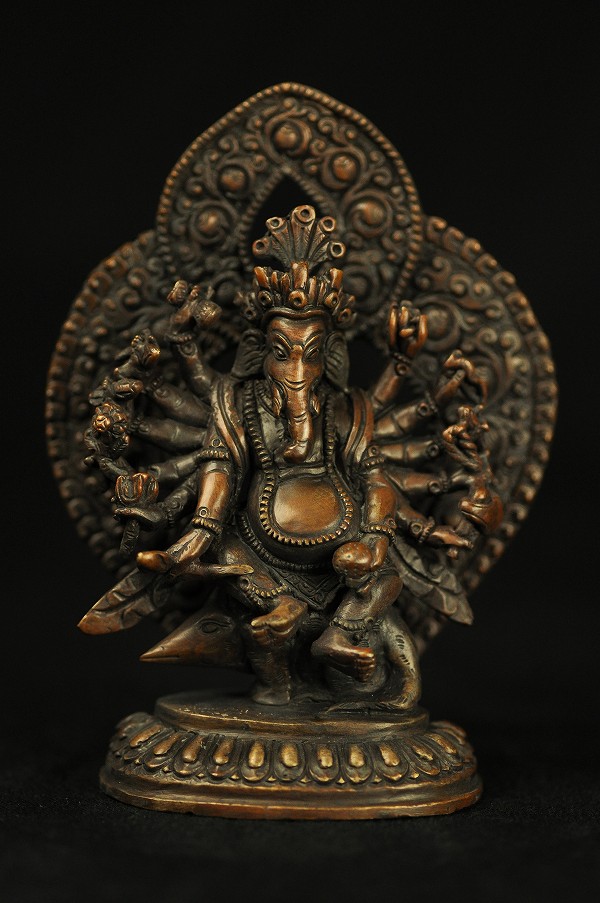 楽天市場 ガネーシャ 銅製 仏像仏画チベット美術卸の天竺堂