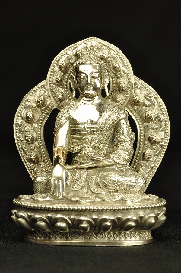 GONGEN 権現 ANTIQUE NECKLACE 彫刻一点物　釈迦如来 e-Museum - Zaō Gongen