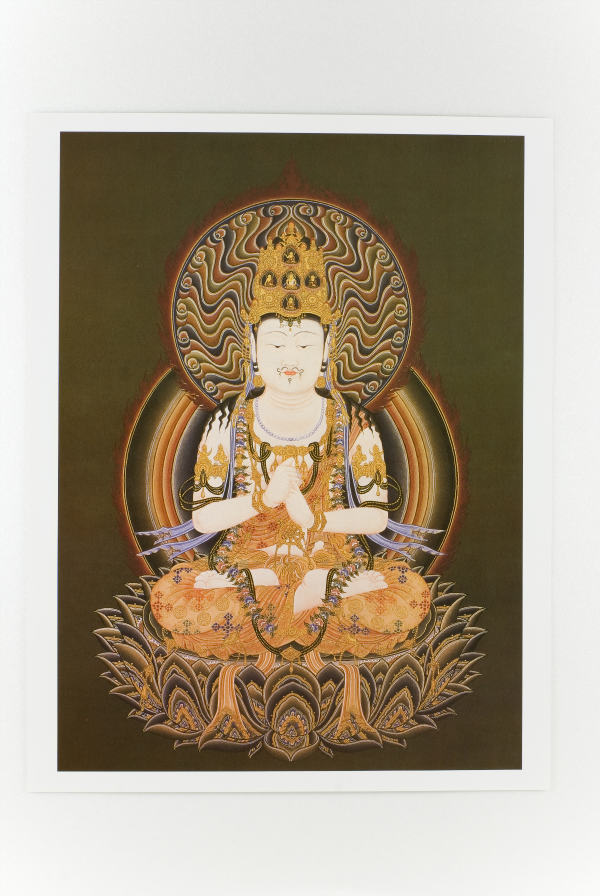 楽天市場 仏画ポスター 阿弥陀如来 仏像仏画チベット美術卸の天竺堂