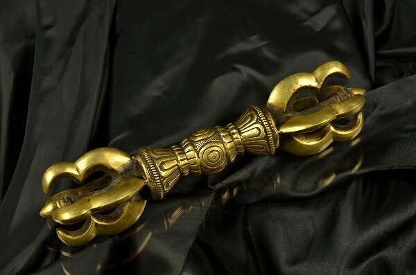 楽天市場】金剛杵 倣古 馬頭明王降魔杵 密教法具 風水魔よけ : 中国