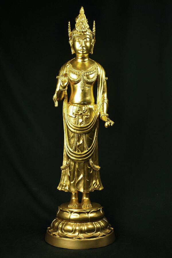 楽天市場】観音菩薩 黄銅製 : 仏像仏画チベット美術卸の天竺堂