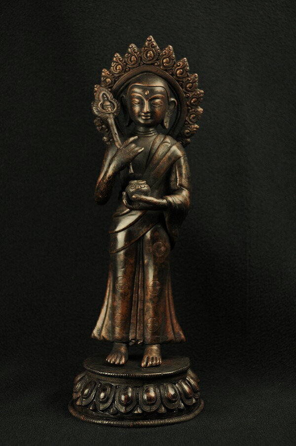 楽天市場】倶利伽羅不動(くりからふどう) 尺1 青銅色 塗板 化粧箱付