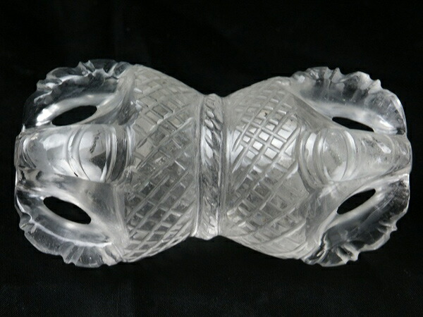 楽天市場】本水晶 バジュラ 水晶 バジュラ 金鋼杵 風水 密教法具