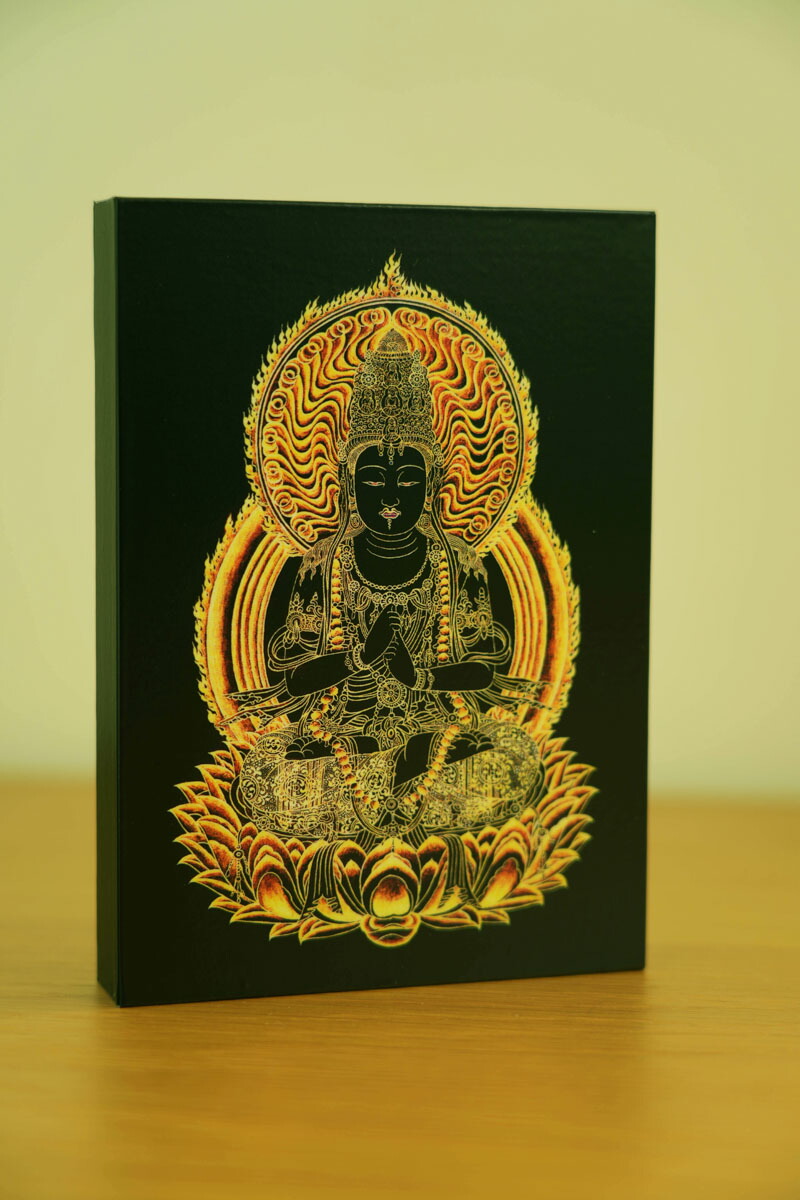 楽天市場】肉筆仏画 如意輪観音 : 仏像仏画チベット美術卸の天竺堂