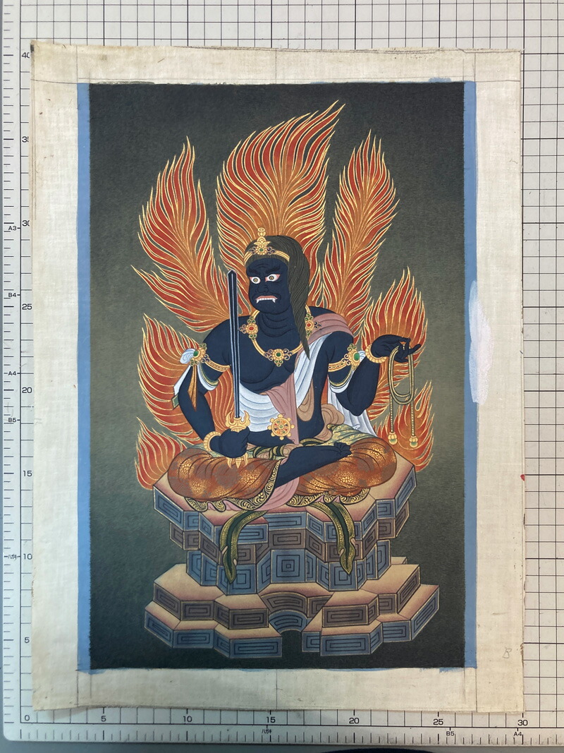 楽天市場】刺繍仏画 大威徳明王（ヤマーンタカ） : 仏像仏画