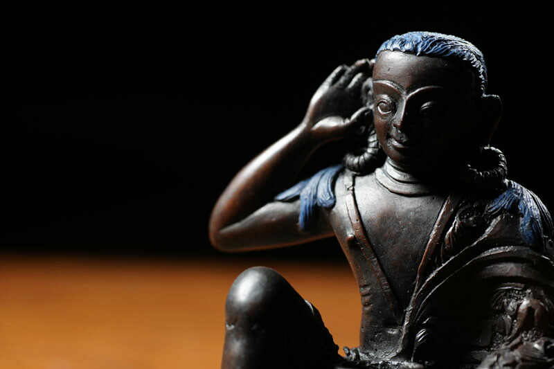 ミラレパ 銅造彫金仕上げ|仏像仏画チベット美術卸の天竺堂
