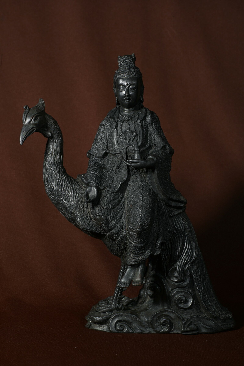 楽天市場】〔D433-11〕超透明 シトリン 観音 観音様 観音菩薩 彫刻