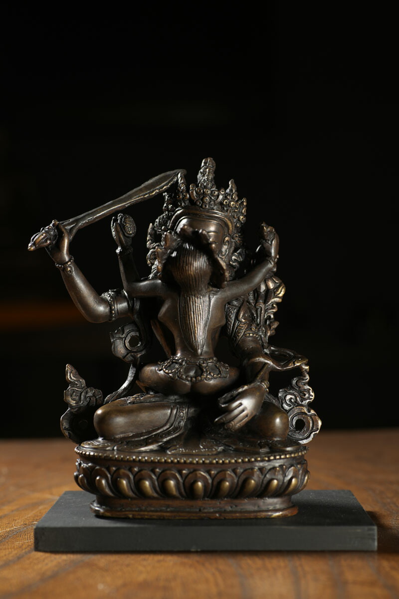 楽天市場】普賢シャクティ(歓喜仏)銅造製彫金仕上げ : 仏像仏画