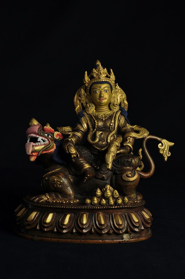楽天市場】毘沙門天 銀製彫金仕上げ : 仏像仏画チベット美術卸の天竺堂