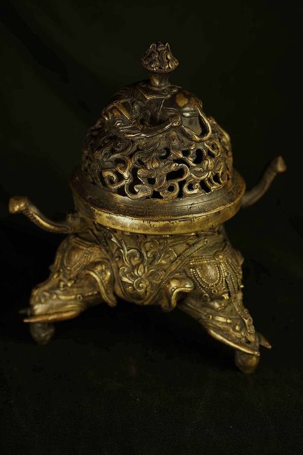 楽天市場】高岡銅器 象香炉 : 仏壇仏具 KARAKI