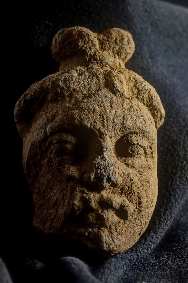 楽天市場】ガンダーラ仏 仏陀頭部 2-4世紀石像 : 仏像仏画チベット美術