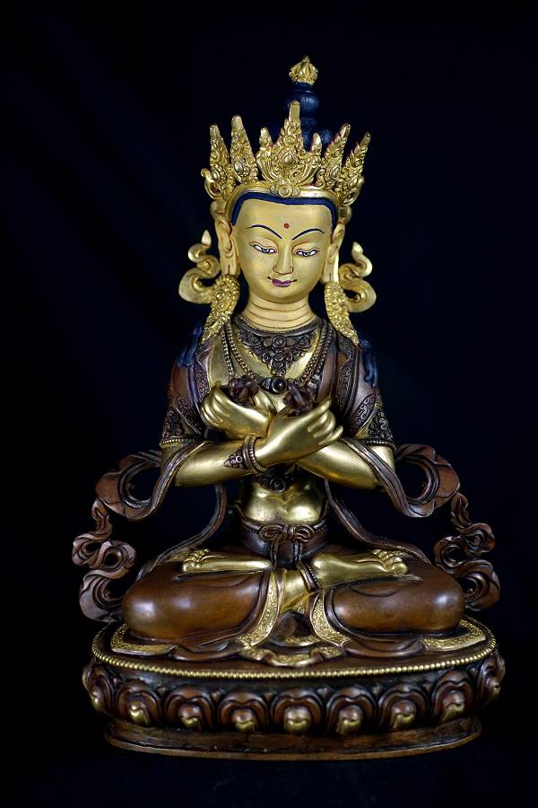 持金剛 銅造鍍金｜仏像仏画チベット美術卸の天竺堂