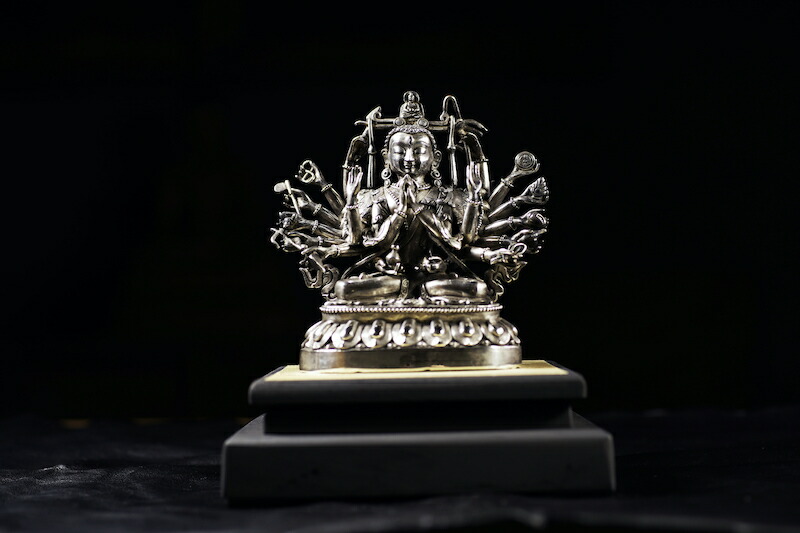 楽天市場】大威徳明王（ヴァジュラバイラヴァ）銅造鍍金彫金仕上げ