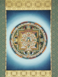 楽天市場】仏画（タンカ) チベット 仏画 掛け軸 : 中国貿易CTC