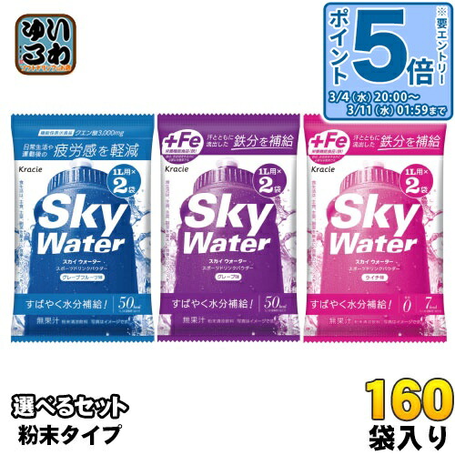 楽天市場】クラシエ スカイウォーター グレープフルーツ味 (1L用×2袋