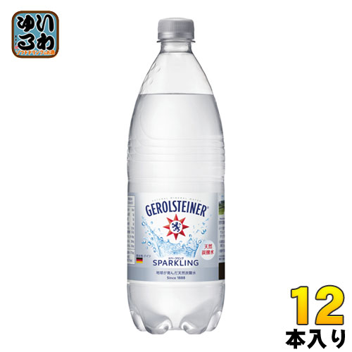 楽天市場 Gerolsteiner ゲロルシュタイナー 1l ペットボトル 12本入 ミネラルウォーター いわゆるソフトドリンクのお店