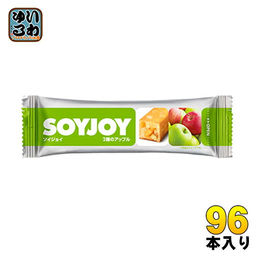 大塚製薬 SOYJOYソイジョイ 2種類のアップル 96本 (48本入×2 まとめ買い) グルテンフリー 栄養食品 9,409円