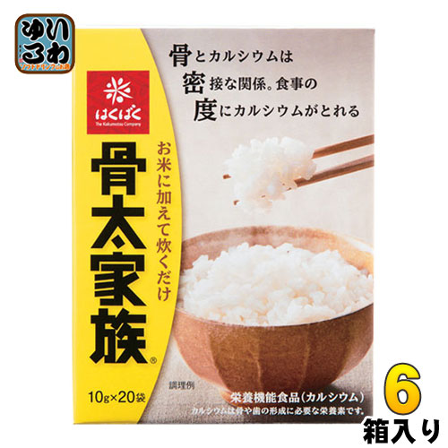 はくばく 骨太家族 200g 20袋 6箱入 Vinneprime Com