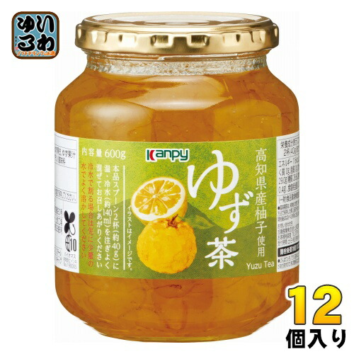 ゆずかん 楽天市場】カンピー ゆず茶(600g×3セット)【Kanpy(カンピー