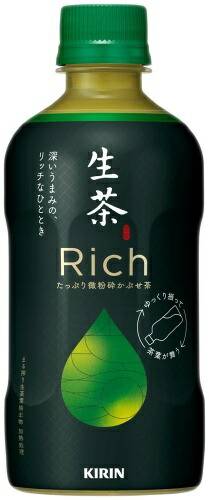 キリン 生茶 リッチ 400ml ペットボトル 24本入 茶飲料 なまちゃ Rich 緑茶