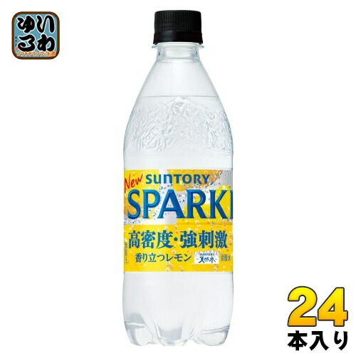 楽天市場】サントリー 天然水 スパークリング 500ml ペット