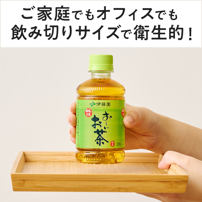 最大63%OFFクーポン 伊藤園 お〜いお茶 緑茶 280ml ペットボトル 48本 24本入×2 まとめ買い turbonetce.com.br