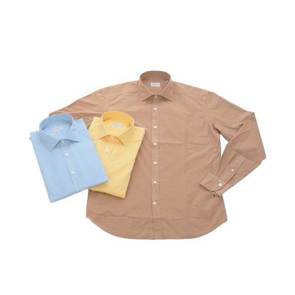 bagutta カットジャガードピンタックシャツ 40 SALE】BAGUTTA（バグッタ）コットンストレッチシアサッカー
