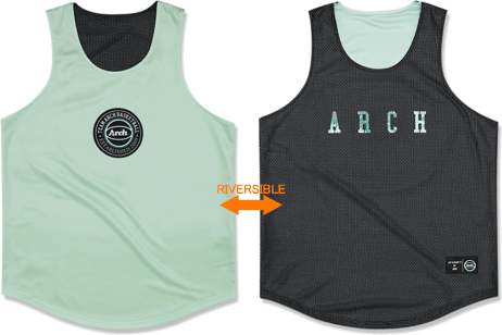 Arch[アーチ] Arch overlap camo rev. tank / アーチ オーバーラップ カモ リバーシブル タンク【T224-101】（Arch アーチ メンズ ユニセックス バスケットボール タンクトップ ミストグリーン ブラック） 6,404円