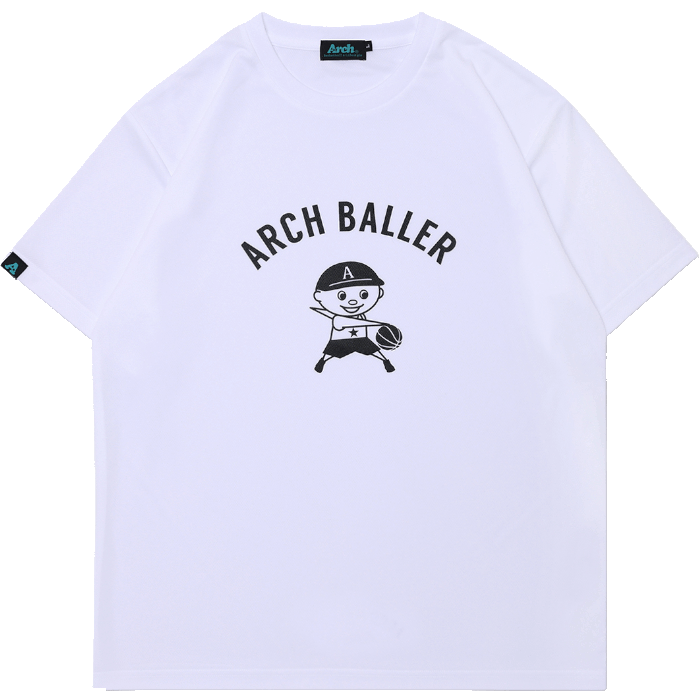Arch[アーチ] Arch shammgod tee / アーチ シャムゴッド Tシャツ【T125-165】（Arch アーチ メンズ/レディス/ユニセックス バスケットボール Tシャツ ホワイト）