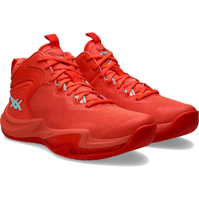 【★30%OFF★】ASICS[アシックス] NOVA SURGE 3 / ノヴァ サージ 3【1061A048】（ASICS アシックス メンズ ユニセックス バスケットシューズ スパイシーレッド レッド オレンジ）