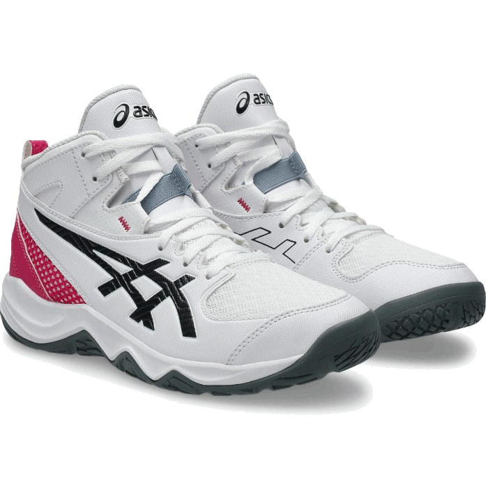 【★4/16発売 予約限定ポイント15倍★】ASICS[アシックス] DUNKSHOT MB 10 / ダンクショット MB 10【1064A019】（ASICS アシックス ジュニア キッズ バスケットシューズ ホワイト）