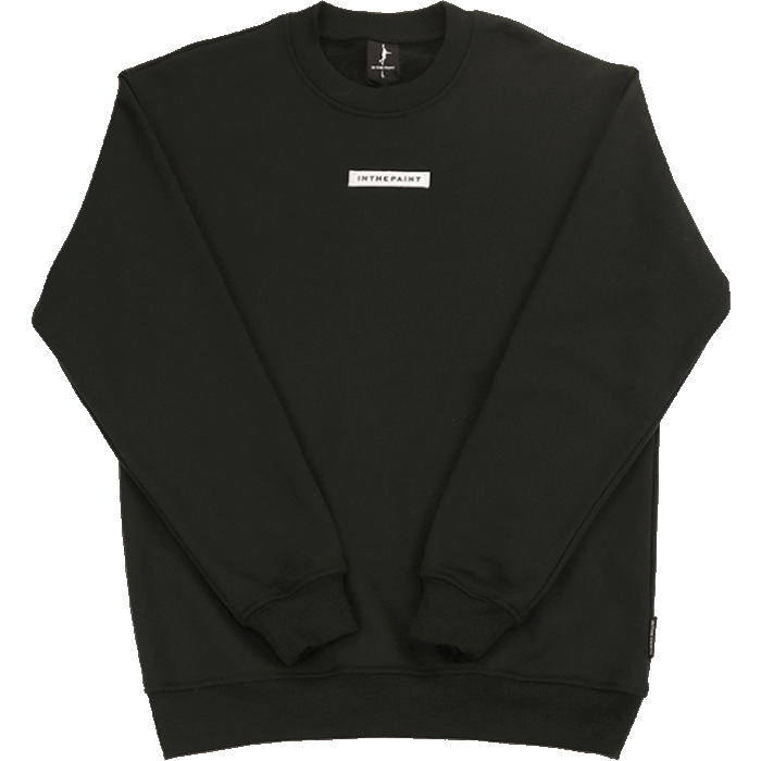 IN THE PAINT[インザペイント] IN THE PAINT SWEAT SHIRTS / インザペイント スウェット シャツ【ITP24435】（IN THE PAINT インザペイント メンズ ユニセックス スウェット クルーネック ブラック）