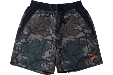 【★ポイント20倍★】LEGIT[レジット]CAMOUFLAGE SHORTS / カモフラージュ ショーツ【2402-2003】（LEGIT レジット メンズ ユニセックス プラクティスパンツ ブラウン）