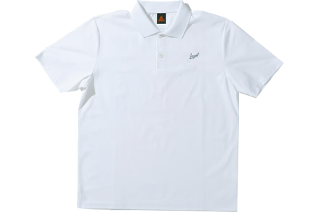 LEGIT[レジット] MIXED POLO SHIRTS / ミックスド ポロシャツ【2401-1011】（LEGIT レジット メンズ ユニセックス バスケットボール ポロシャツ ホワイト）