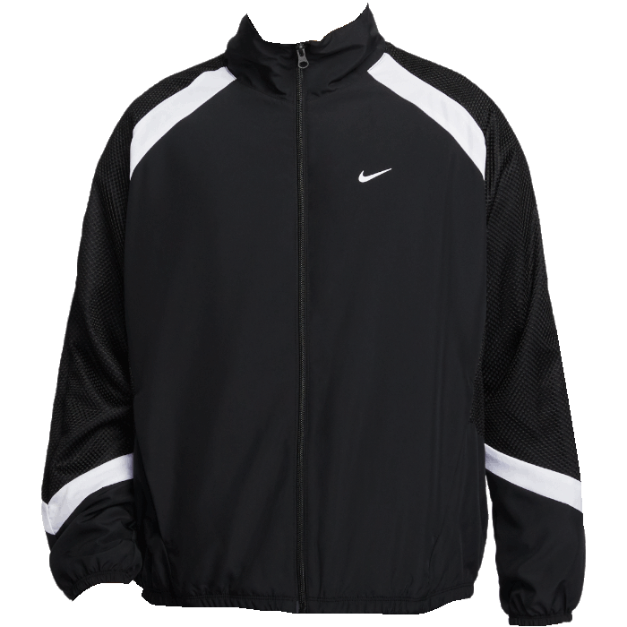 【★25%OFF★】NIKE[ナイキ] ナイキ アイコン メンズ ウーブン アイコン ジャケット スターティングファイブ SN【HV3364】（NIKE ナイキ メンズ ユニセックス バスケットボール アウター ウインドブレーカー ブラック）