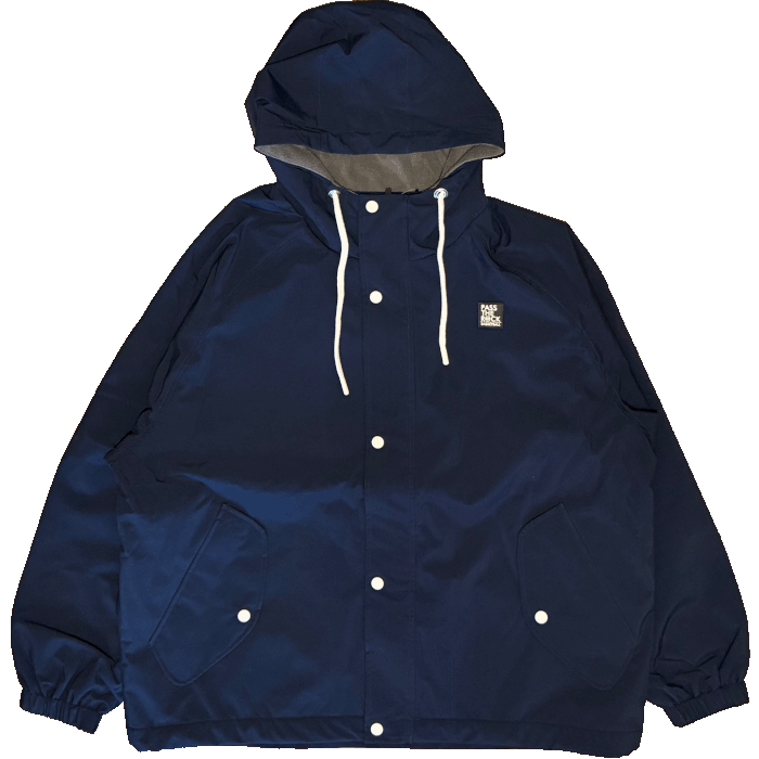 PASS THE ROCK[パスザロック] FULL ZIP JACKET / フルジップ ジャケット【PTRJ-1646】（メンズ ユニセックス ウインドブレーカー ネイビー 紺）｜中川スポーツ　店