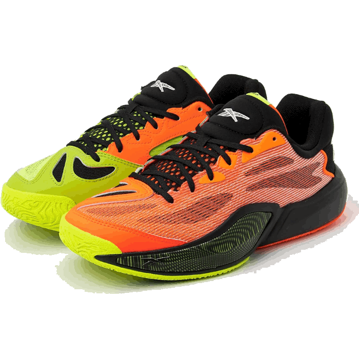 Reebok[リーボック] ENGINE A 26 SE / エンジン A 26 SE【100256186】※左右別色（Reebok リーボック メンズ ユニセックス バスケットシューズ オレンジ ライムグリーン）｜中川スポーツ　店
