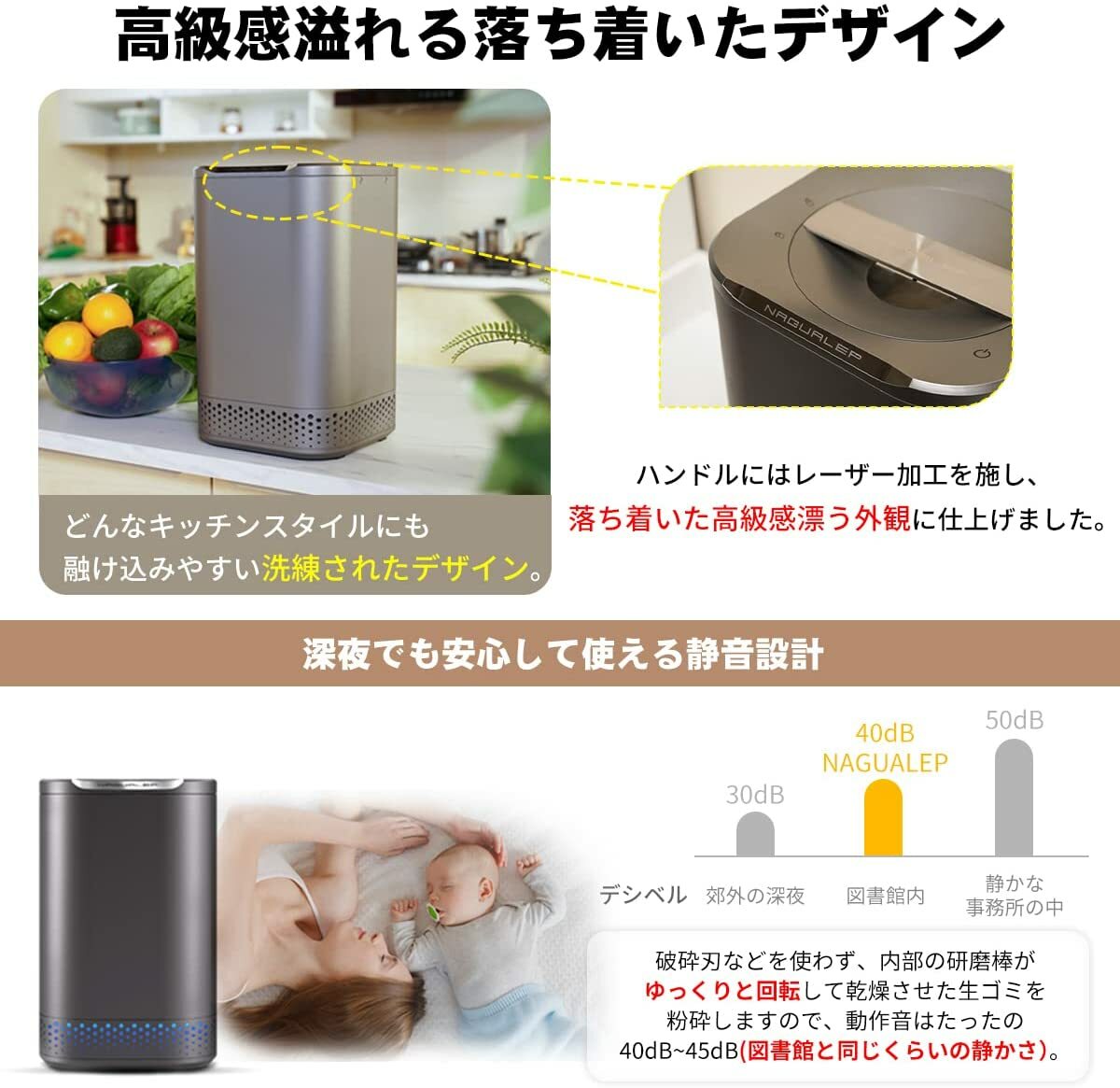 ラッピング対象外 NAGUALEP 家庭用生ゴミ処理機 NA-2 フィルタースペア