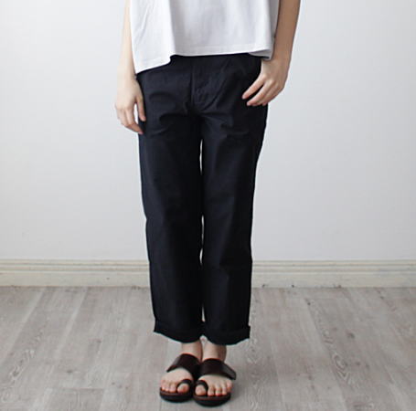 楽天市場】Calen h（カレンアッシュ）ライトデニムイージーパンツ